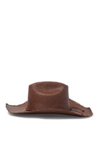 Cordovan Llano Weave Hat